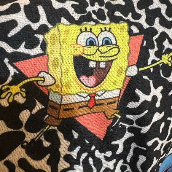 Nickelodeon Sponge Bob Square Pants Graphic Tank Top Size L - Picture 6 of 9